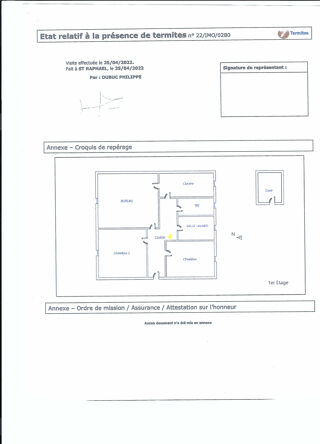  Appartement  vendre 3 pices 60 m