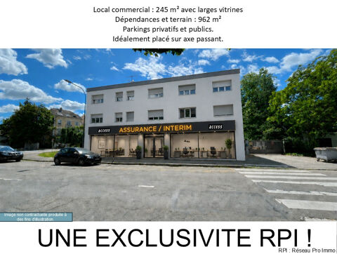   A vendre Exclusivité local commercial loué à Mulhouse 