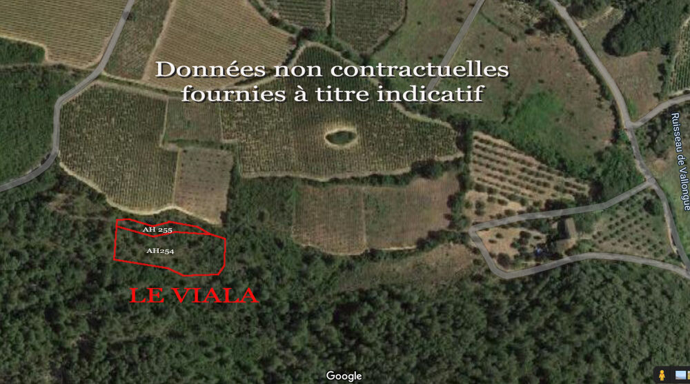 Vente Terrain Cessenon sur Orb, Parcelles agricoles 'Le Viala' Cessenon sur orb