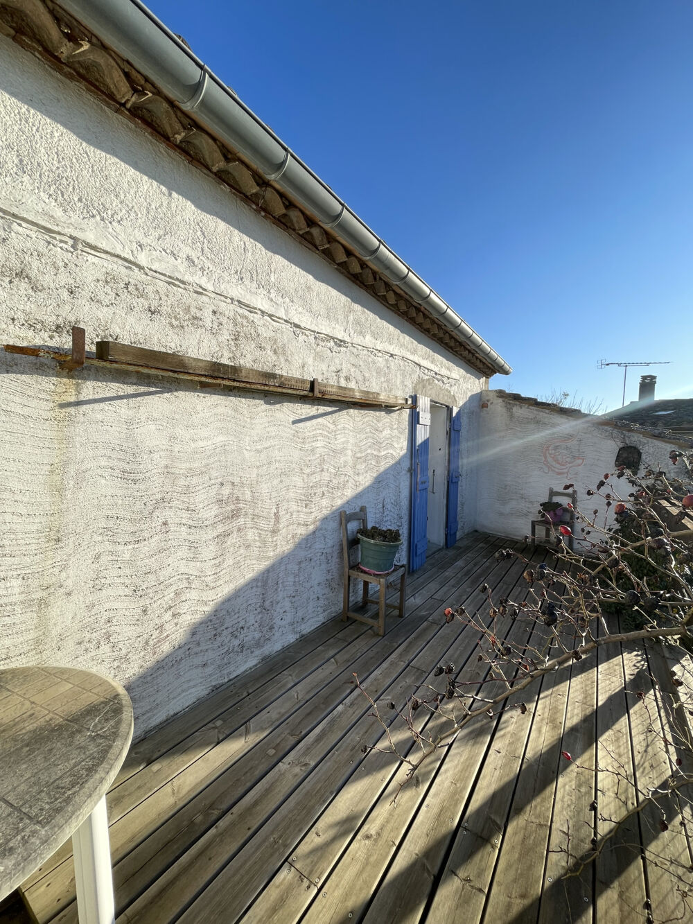 Dans un village de caractère au pied de la Montagne noire - Maison de village avec terrassse, jardinet, atel