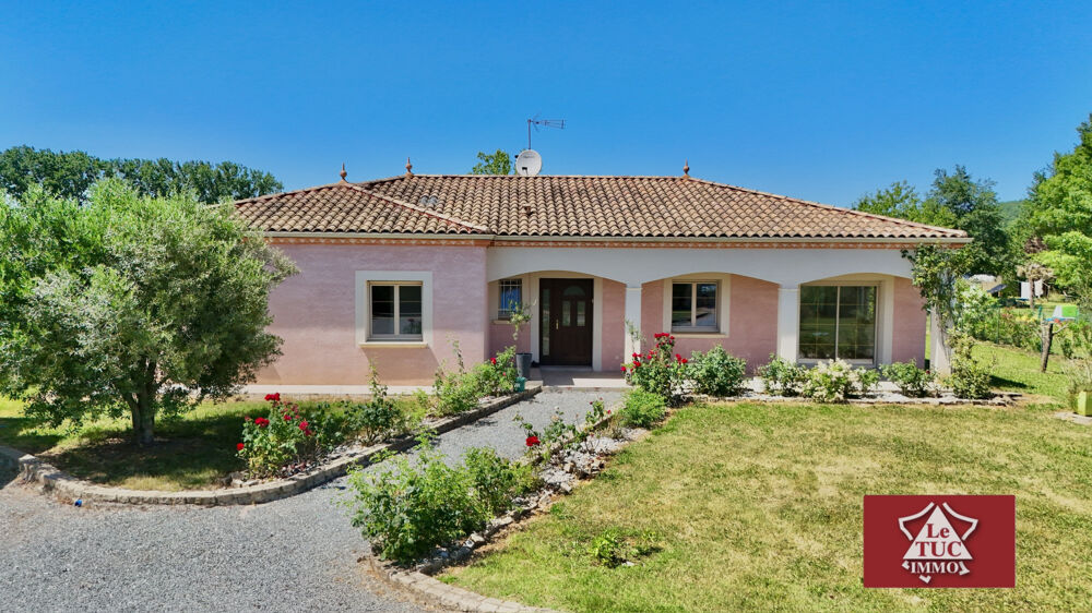 Maison contemporaine, 3 chambres avec garage et terrain