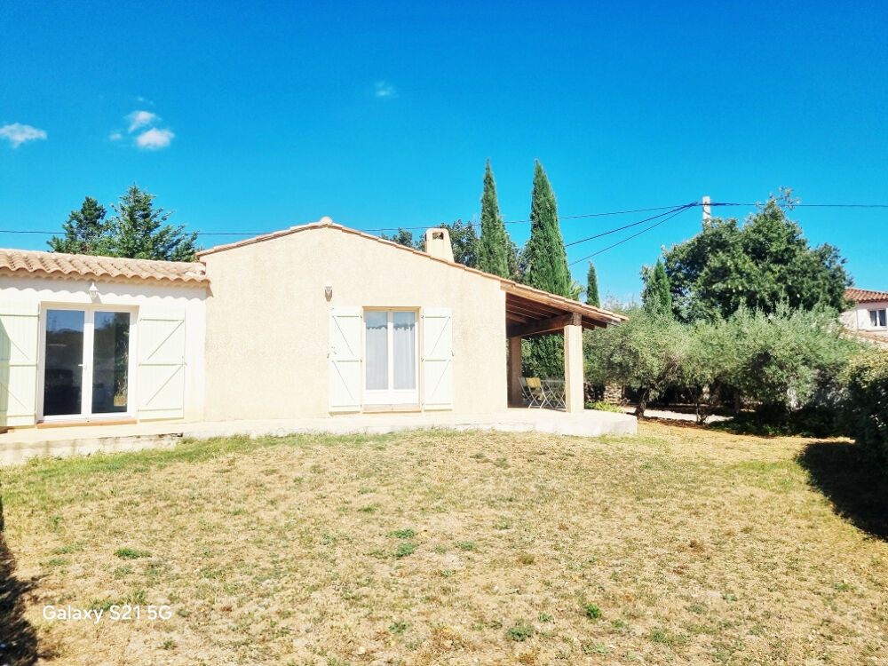 Vente Maison Draguignan villa F5 110m plain-pied garage terrasse 675m terrain tt à l'égout 380000€ crn2411 dpe C Draguignan