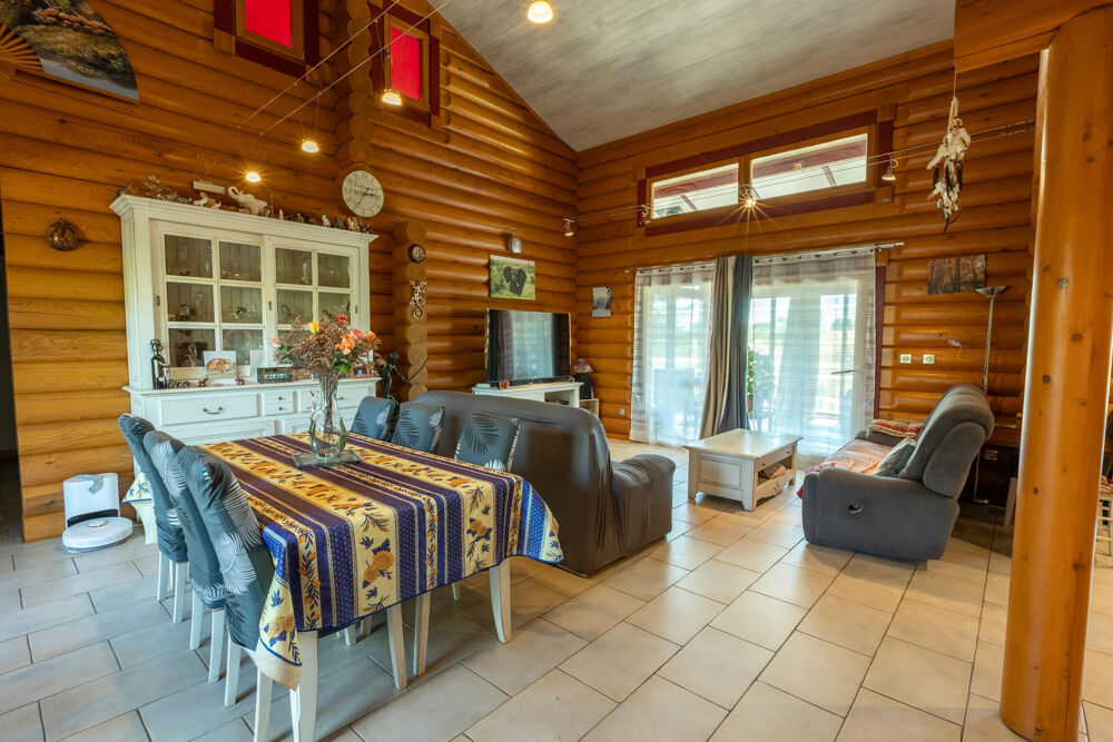 DOMAINE D'EXCEPTION A 45 MIN DE BORDEAUX - CHALET HONKA DE PRESTIGE, 3 GITES EN PIERRE ET ESPACE BIEN-ETRE SUR