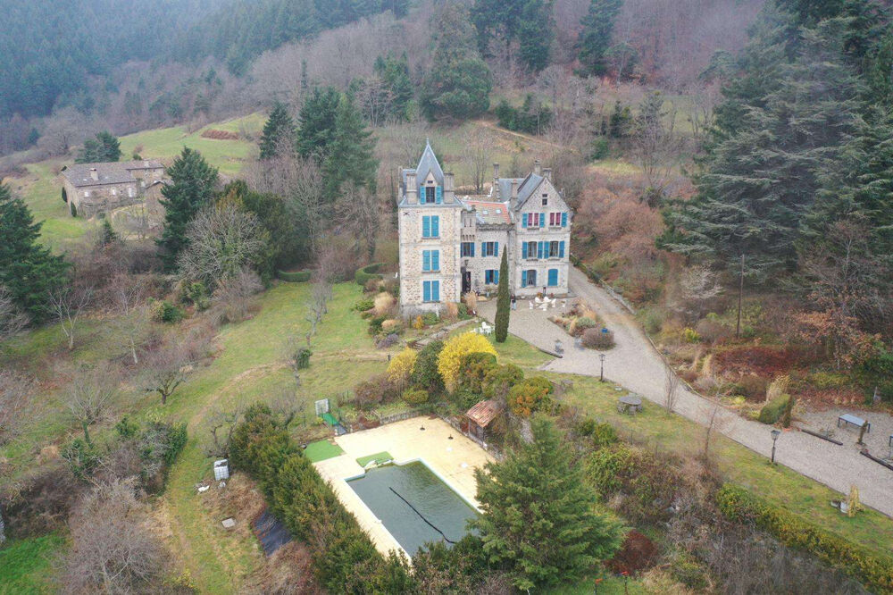 Vente Proprit/Chteau Domaine de chteau avec gtes, chambres et camping - aux normes ERP - bon rapport - en pleine nature  720 m St agreve