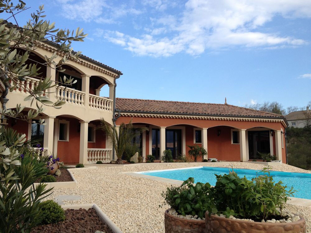 Vente Proprit/Chteau Villa rcente haut de gamme - plain pied - 4 suites - vue panoramique - piscine - entre Aubenas et Montlimar Aubenas