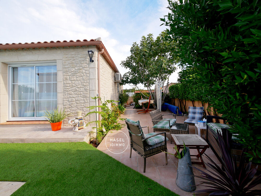 Vente Maison Villa languedocienne T5, prête-à-vivre, au calme, avec belle piscine. Pomerols