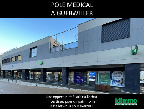 Local professionnel de 85m2 situé au rdc du Pole Médical de Guebwiller 124950 68500 Guebwiller