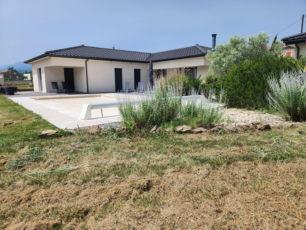 Vente Maison 2 VILLAS NEUVES indépendantes (jumelables) - plain-pied - grand jardin plat - piscine chauffée - accès vélo - Vinezac