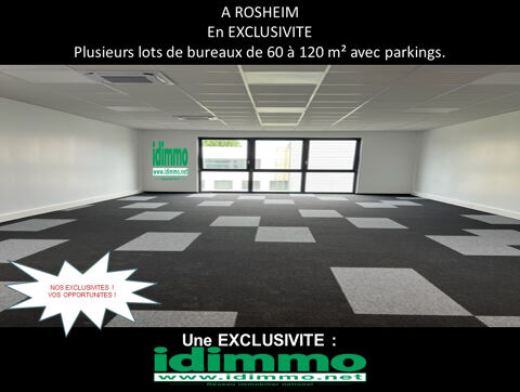 Location bureaux en exclusivité à Rosheim 1020 67560 Rosheim