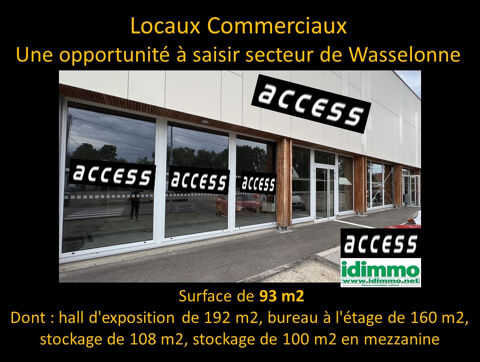 Local de 93 m2 pour commerce ou bureau 11160 67310 Wasselonne