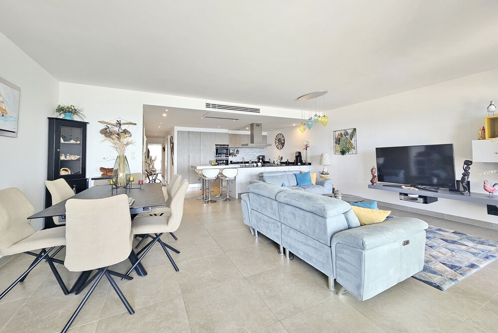 RIVE SUD Agosta Plage - Superbe T3 traversant vue mer + Garage