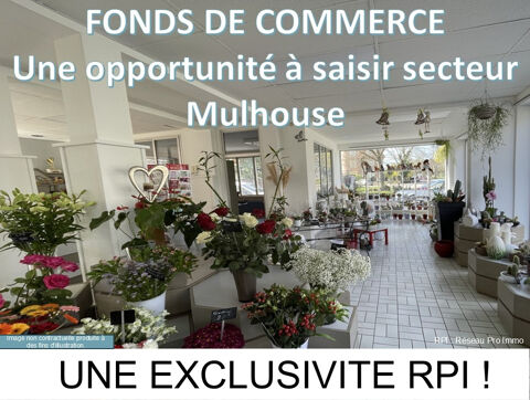 Fonds de commerce de fleurs secteur Mulhouse en EXCLUSIVITE 71500 68100 Mulhouse