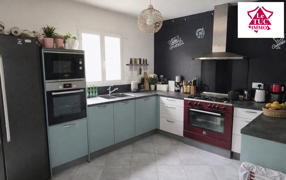 Maison de plain-pied 80 m2 + Grand garage de 70 m2 aménageable