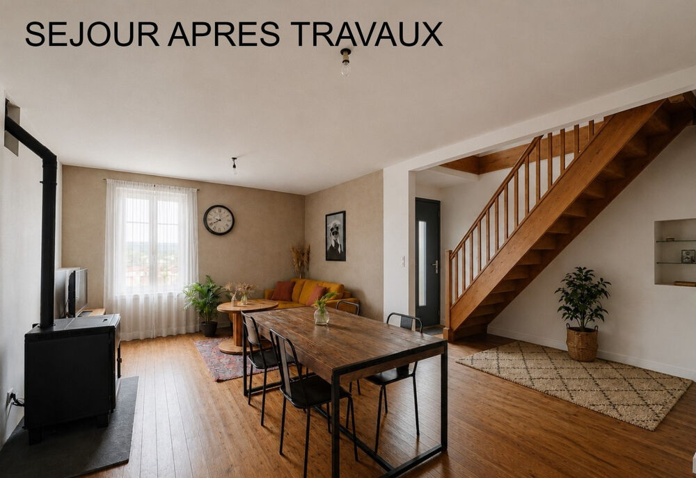 Vente Maison MAISON ANCIENNE EN PIERRE EN BON ETAT GENERAL DE 90 M2 SUR UN TERRAIN CLOS DE 148 M2. 5 MN DE LA GARE ET DU V La rochelle