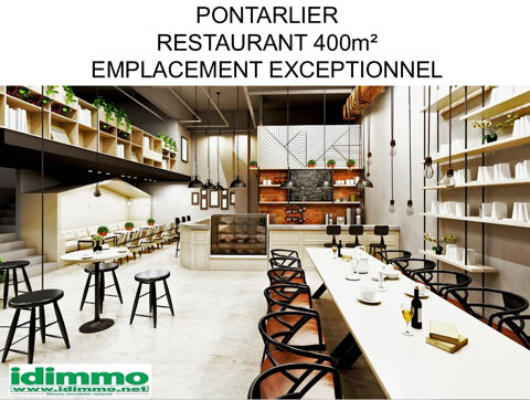 Local de restauration r&eacute;cent et &eacute;quip&eacute; de 400 m2 sur un terrain de 20 ares &agrave; Pontarlier 1470000 25300 Pontarlier