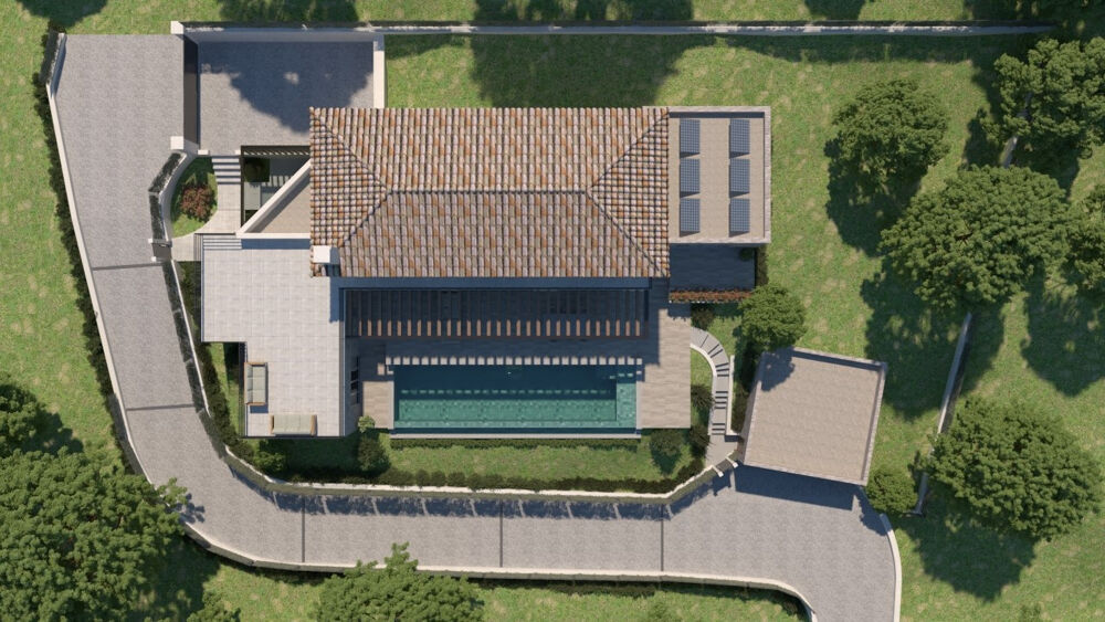 Vente Maison Au Coeur du Golfe de Saint Tropez, en lisière du village de Cogolin, Terrain avec permis de construire accepté Cogolin