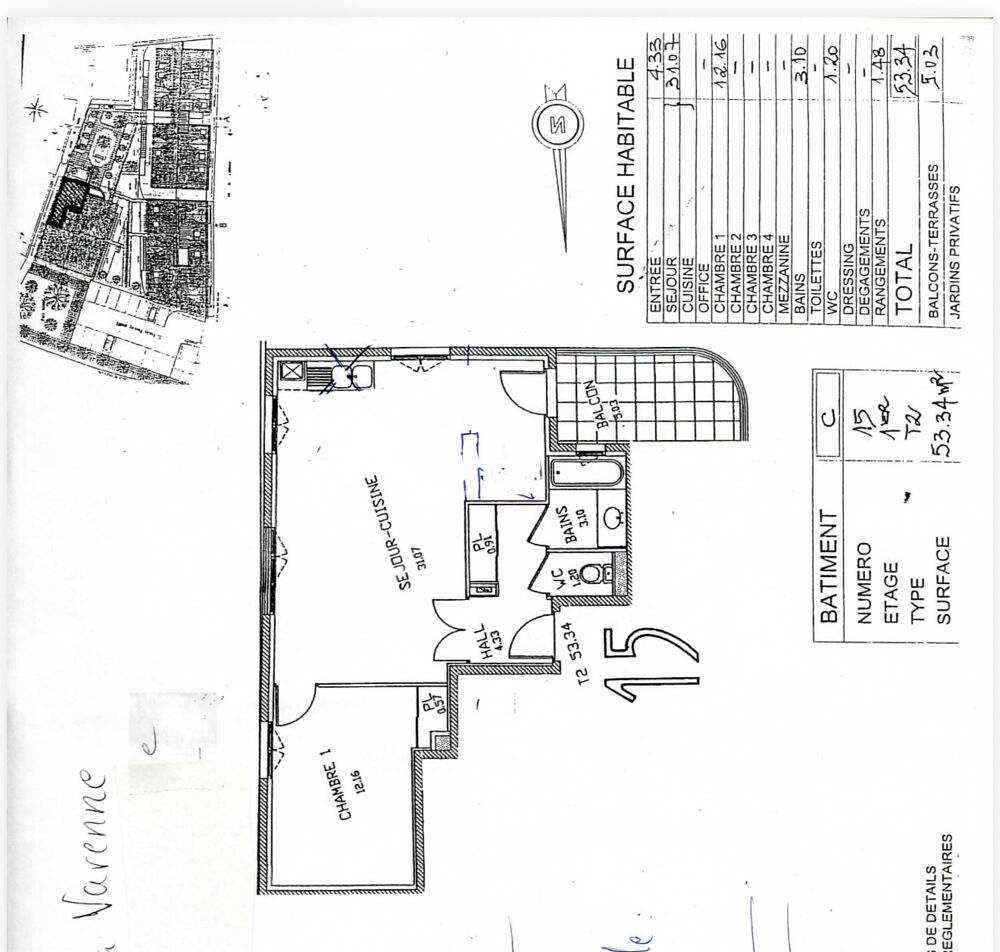 Vente Appartement Centre de Grezieu La Varenne T2 avec Garage. Grezieu la varenne