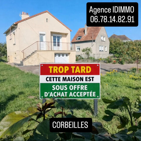   Sur Corbeilles Maison entretenue avec sous-sol et jardin arbor� � vendre   48 m2 habitables sur 1856 m2 de te Maison - 3 pi�ce(s) - 48 m�
