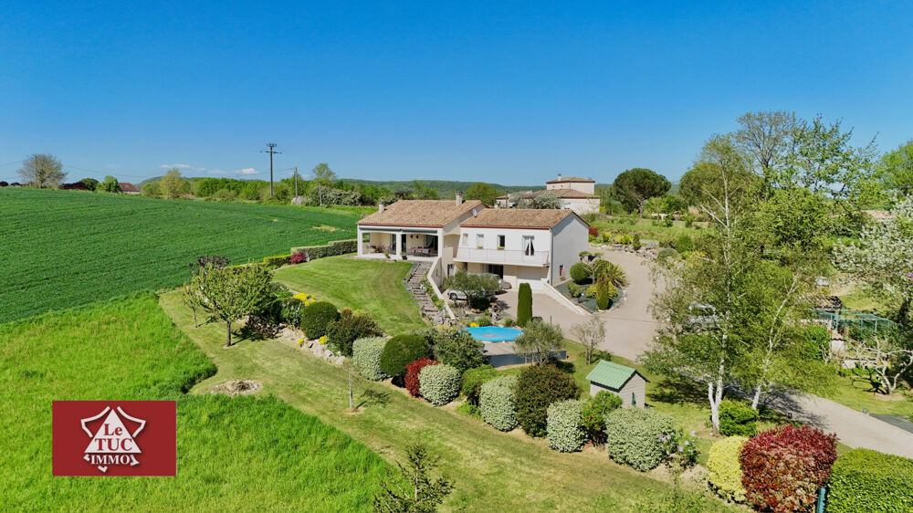 Maison contemporaine tout confort, avec vue