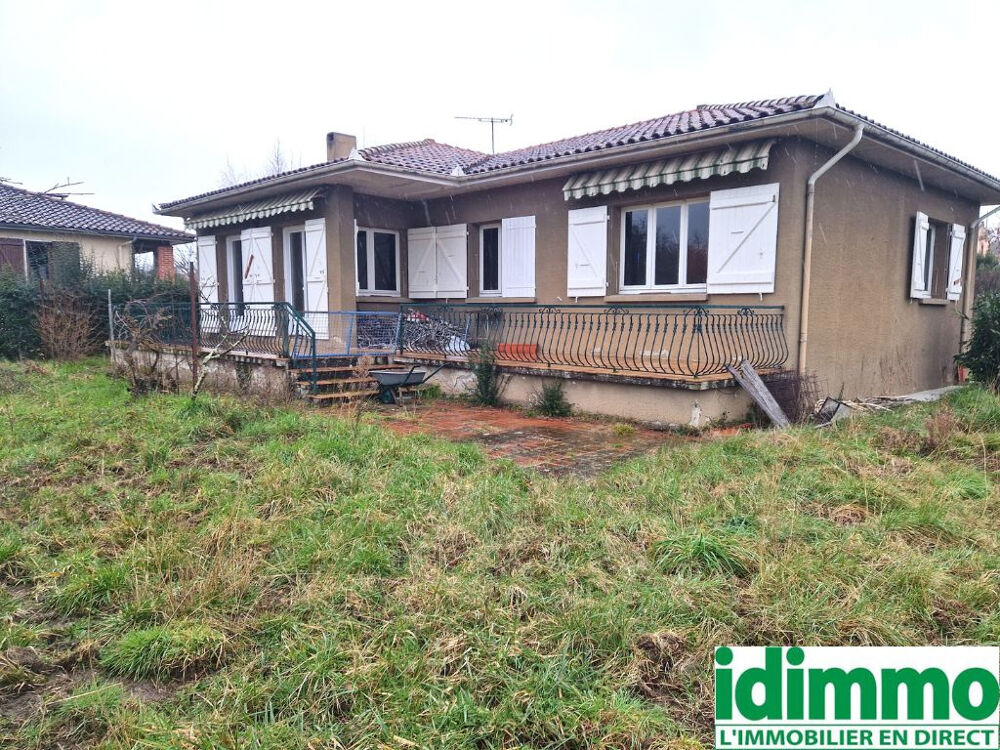 CINTEGABELLE (31550) - Maison de 136 m2 Fort potentiel