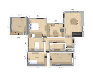  Maison à vendre 4 pièces 112 m²