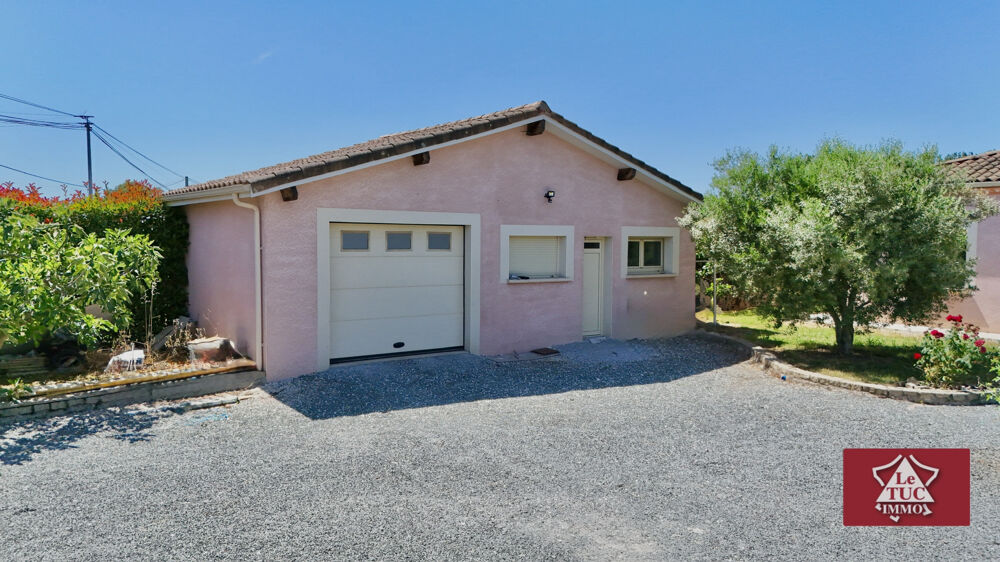 Maison contemporaine, 3 chambres avec garage et terrain