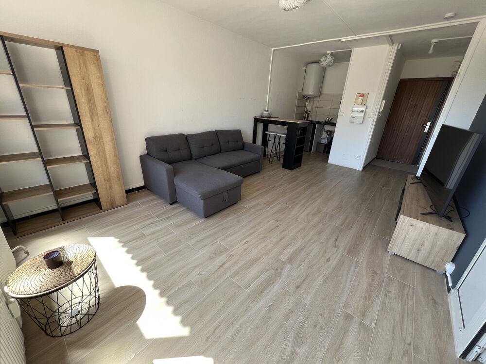 VENTE TYPE 2 + CAVE QUARTIER MÉDITERRANÉE A MONTPELLIER CENTRE