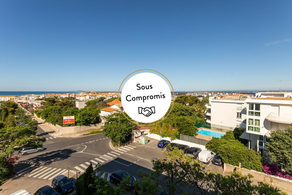 VENTE TYPE 3 VUE DEGAGEE + CELLIER + GARAGE QUARTIER CORNICHE A SETE