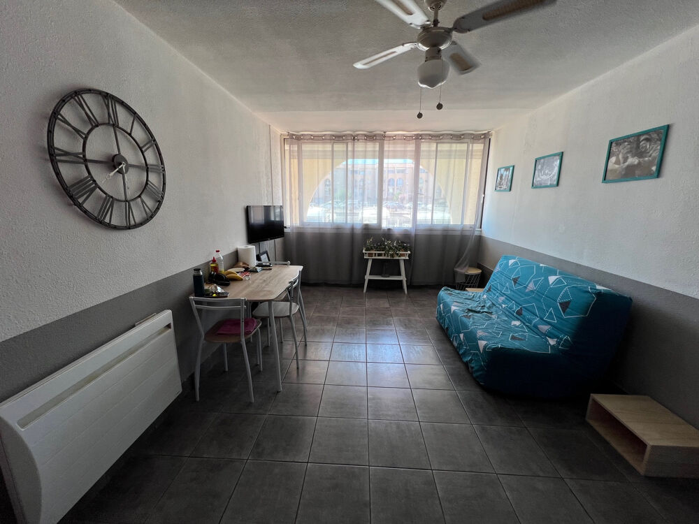 Vente Appartement VENTE STUDIO CABINE RDC + PARKING VUE MARINA AUX QUILLES A SETE Sete