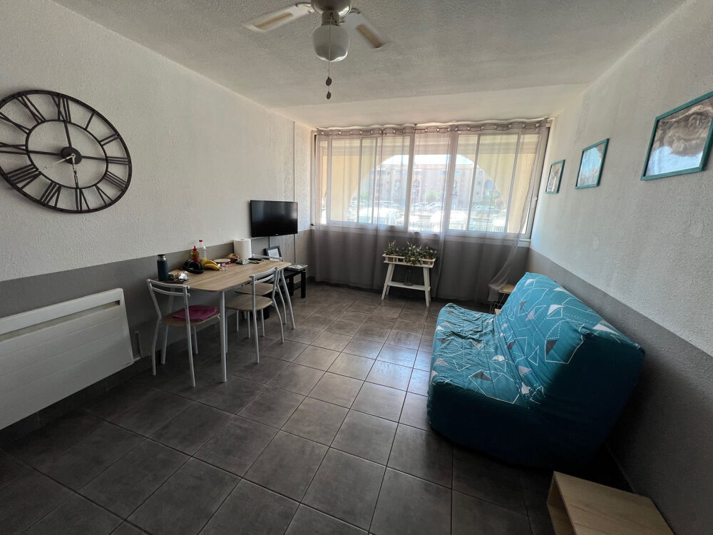 Vente Appartement VENTE STUDIO CABINE RDC + PARKING VUE MARINA AUX QUILLES A SETE Sete
