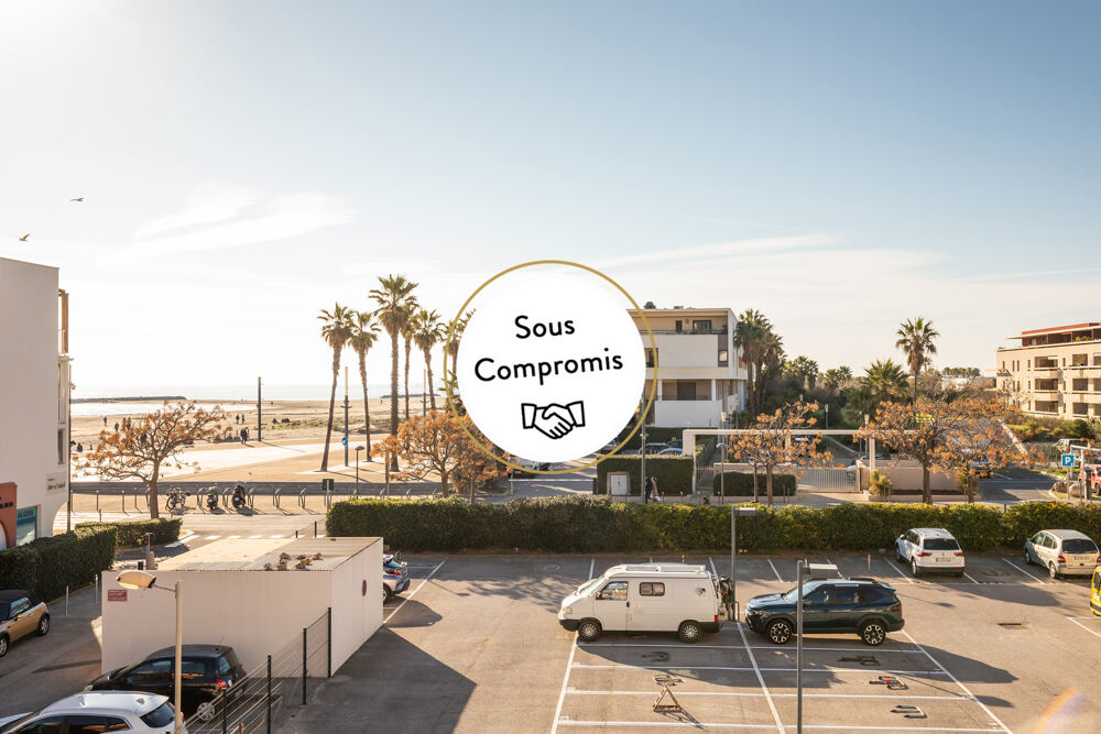 Vente Appartement VENTE TYPE 2 CABINE VUE MER + PARKING AUX QUILLES A SETE Sete
