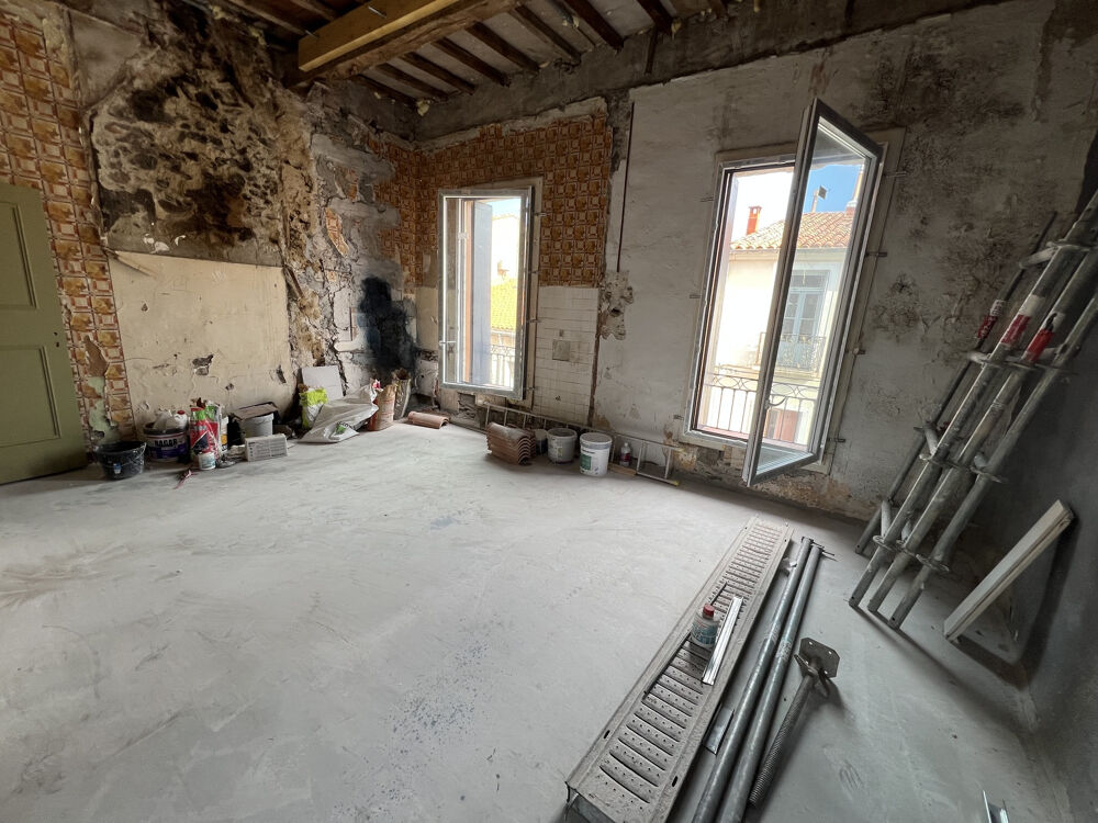 Vente Appartement VENTE GRAND T1 EN PLATEAU AVEC POSSIBILITE MARCHE DE TRAVAUX QUARTIER ILE SUD A SETE Sete