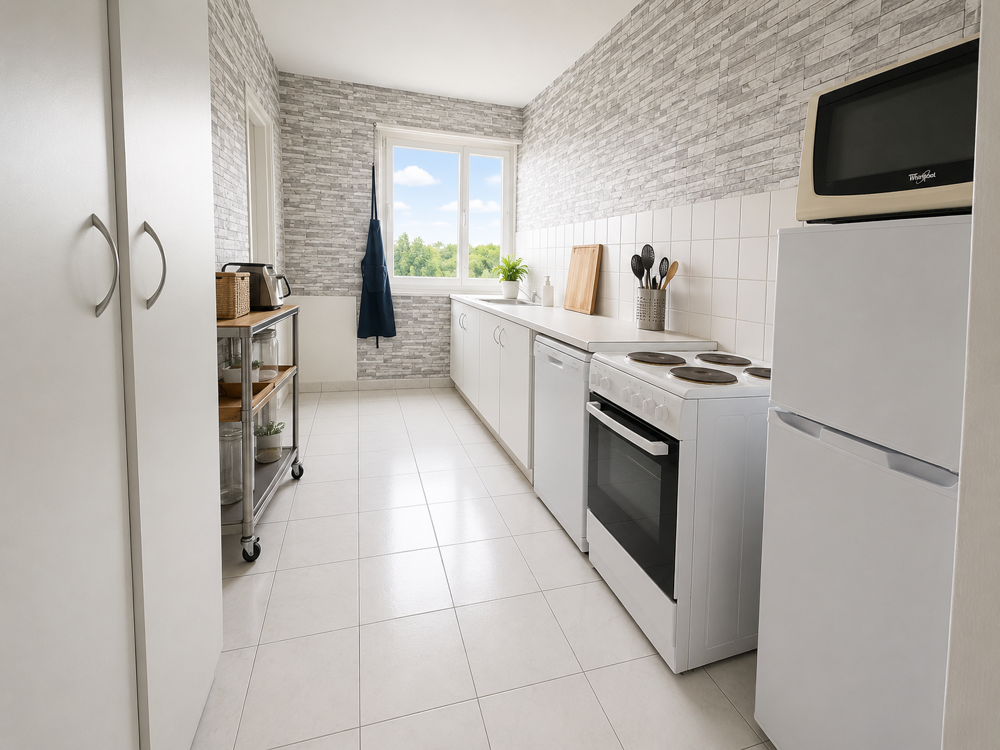 SAINT-SAULVE : APPARTEMENT T2 EN RÉSIDENCE