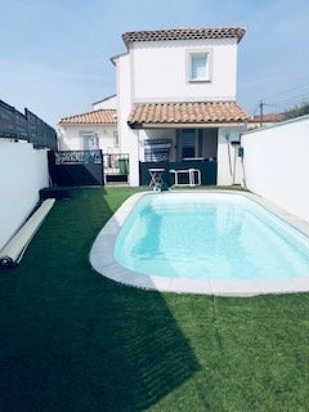 13111 COUDOUX Villa T5 120m2 habitable, Piscine,Hall ,S....