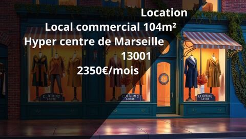 RUE DE ROME/13001 MARSEILLE<br>Dans l'hyper centre de... 2350 13001 Marseille