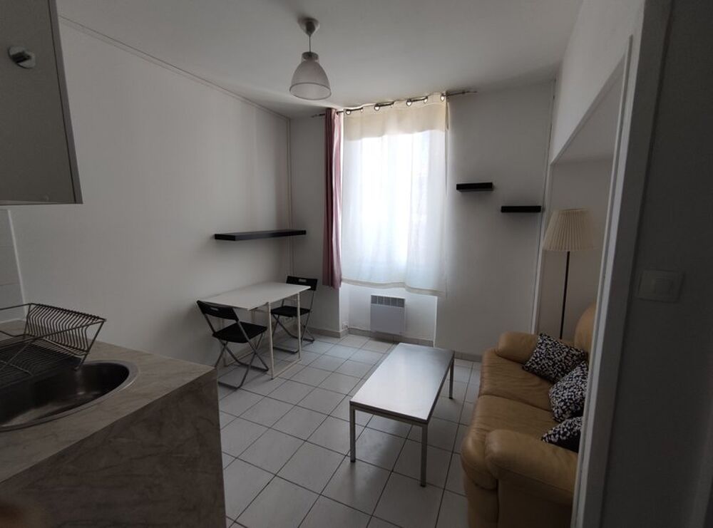 location Appartement - 1 pièce(s) - 20 m² Marseille 1