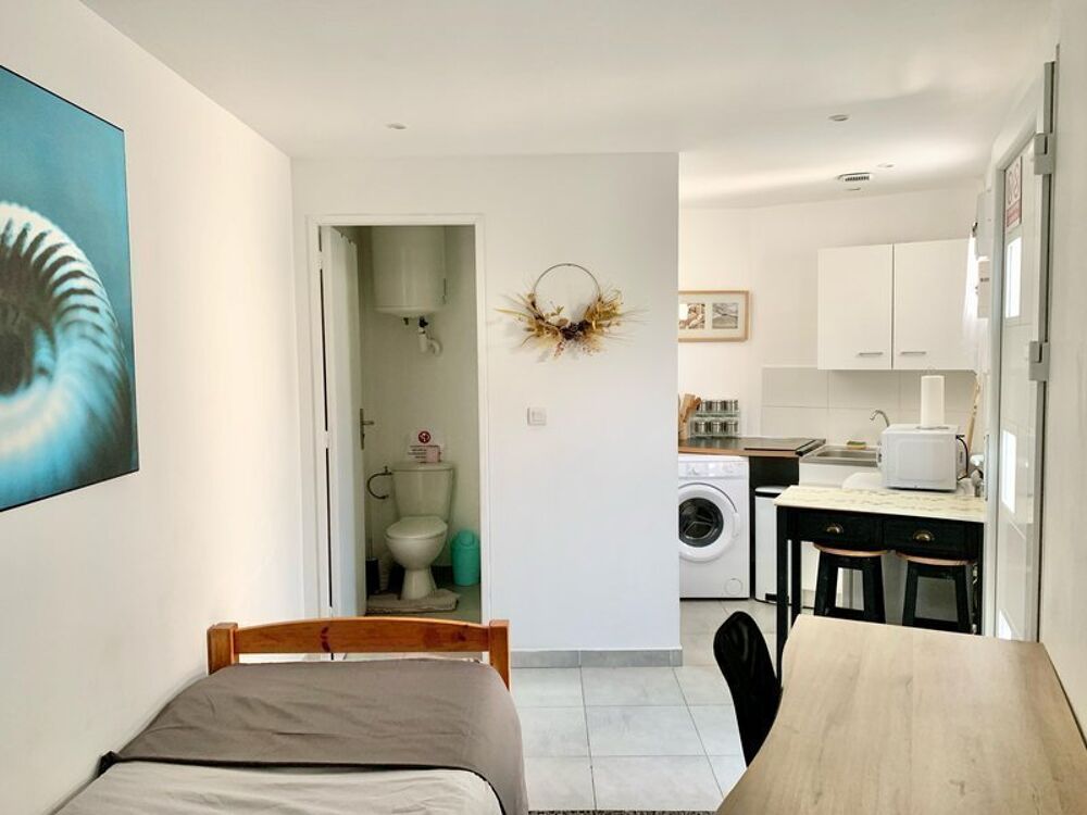 STUDIO MEUBLÉ DANS UNE VILLA - MARSEILLE 15ÈME (SAINT-AN....
