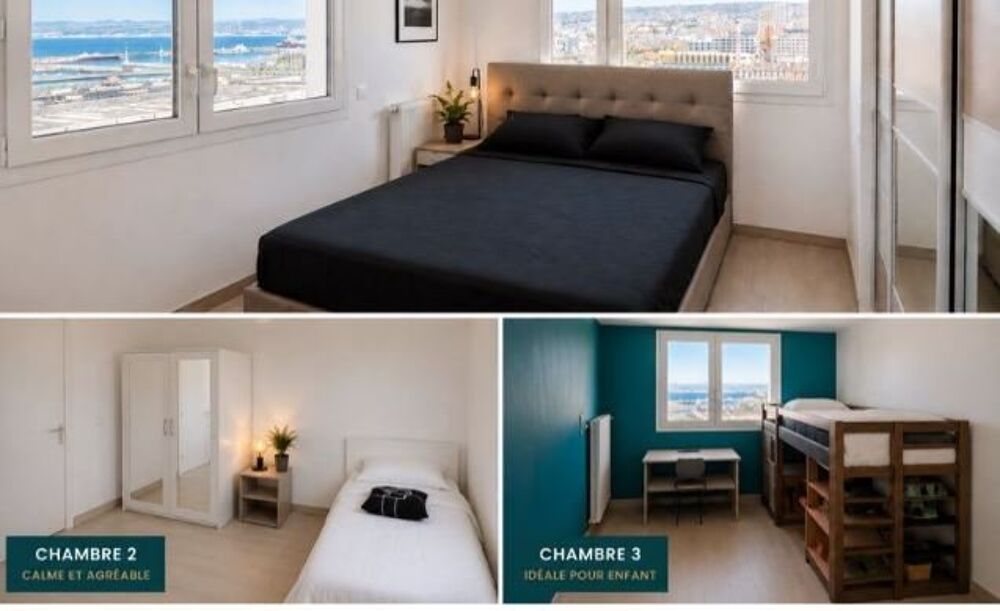 location Appartement - 4 pièce(s) - 80 m² Marseille 2