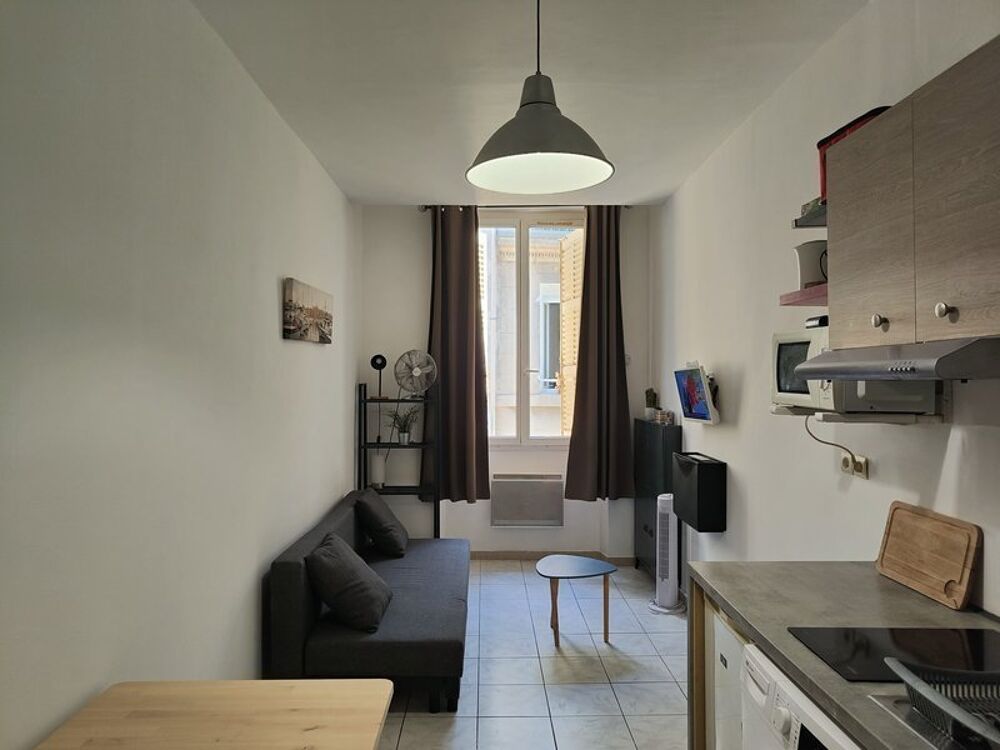 location Appartement - 1 pièce(s) - 18 m² Marseille 1