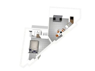  Appartement à louer 2 pièces 25 m²