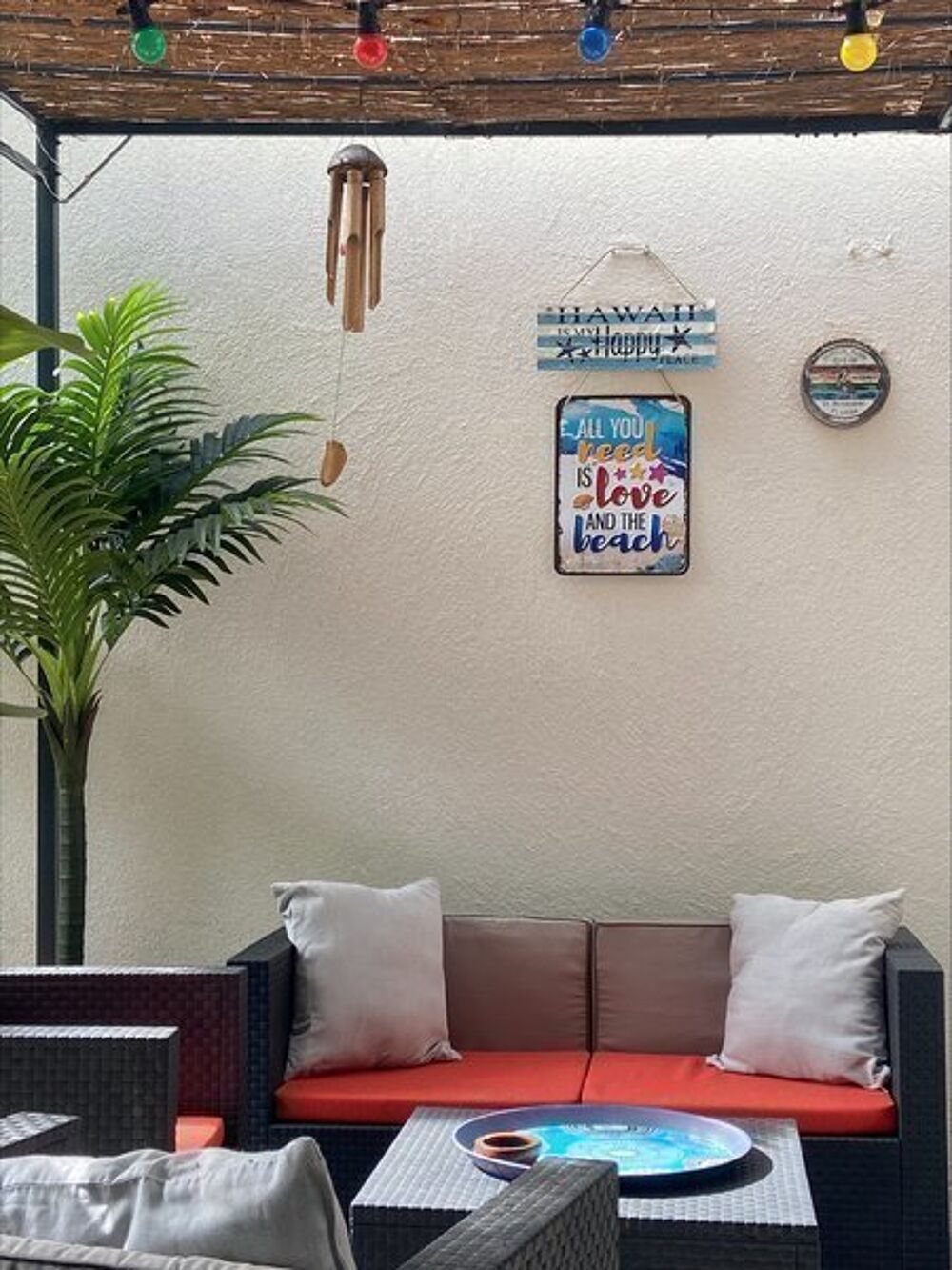 AUBAGNE - MAISON T2 MEUBLÉE AVEC TERRASSE, JARDIN ET PAR....