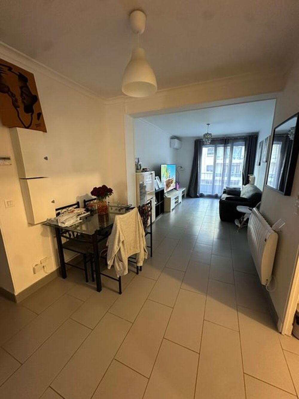 Chambre meublée en colocation dans appartement, 2ème éta....