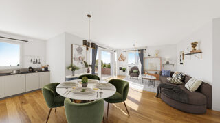  Appartement  vendre 2 pices 43 m