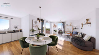  Appartement  vendre 2 pices 43 m