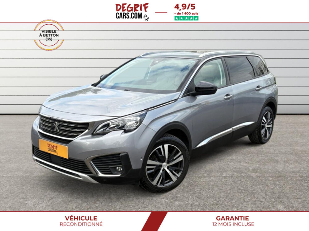 5008 1.2L PureTech 130 EAT8 Allure - SELLERIE EXCLUSIVE - 7 PLACE 2020 occasion 35830 Betton