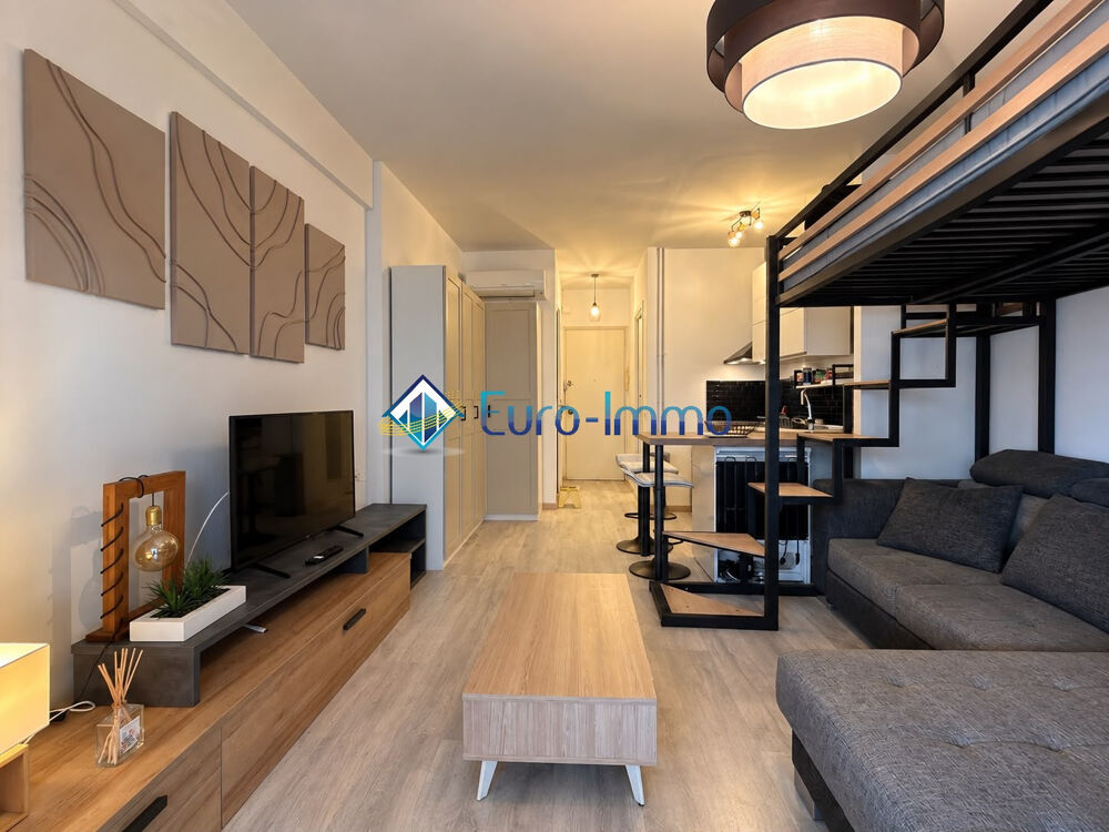 Location Appartement MENTON   Spacieux studio meublé de 30 m2 avec loggia Menton