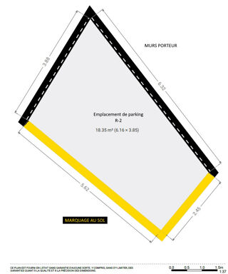  Parking / Garage  vendre 18 m