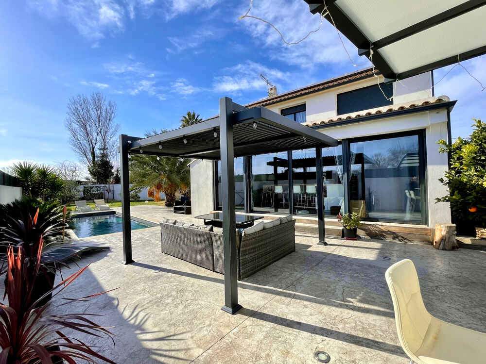 Vente Maison À Vendre   Villa contemporaine avec piscine, jacuzzi & prestations haut de gamme   Lattes Lattes