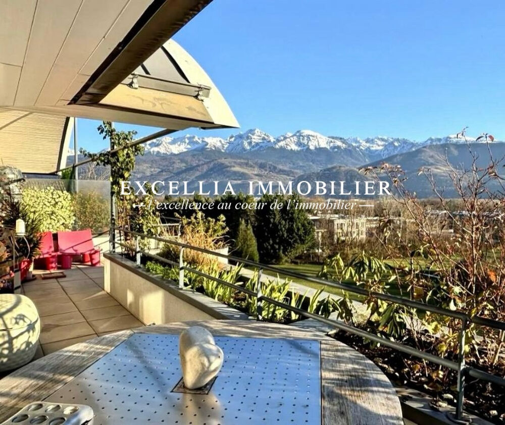 Appartement dexception au dernier étage avec terrasse panoramique sur Belledonne - Meylan