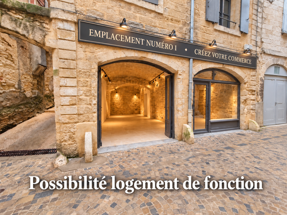   Local coeur de ville possibilité logement 